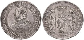 PARMA Ranuccio I Farnese (1592-1622) Doppio ducatone 1614 – MIR 983/2 AG (g 63,09) RRR Ex Varesi, asta 66, 29 aprile 2015, lotto 534, con certificato ...