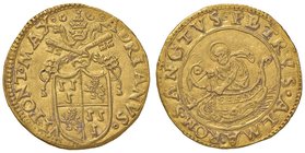 Adriano VI (1522-1523) Doppio fiorino di camera – Munt. 1 AU (g 6,77) RRRR Piccoli depositi. Moneta di grande rarità, di gran lunga di più del già rar...