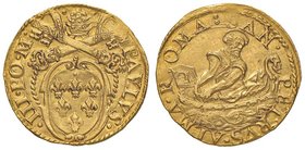 Paolo III (1534-1549) Fiorino di camera – Munt. 4 AU (g 3,41) RRR

qFDC