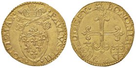 Paolo III (1534-1549) Bologna – Scudo d’oro – Munt. 90 AU (g 3,36)

qFDC