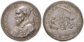 Gregorio XIII (1572-1585) Medaglia – Opus: Giovanni Antonio De Rossi – CNORP 678 AG (g 20,31 – Ø 33 mm) RRR Esemplare eccezionale di questa stupenda m...