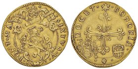 Sisto V (1585-1590) Bologna - Doppia – Munt. 92 AU (g 6,63) RRRR Bell’esemplare di questa rarissima moneta

SPL