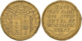 Alessandro VII (1655-1667) Scudo d’oro – Munt. 4 AU (g 3,34) RRRR

SPL