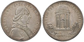 Pio VI (1774-1799) Bologna – Scudo 1782 A. VIII – Munt. 197 AG (g 26,50) Ex InAsta, 73, 2018, lotto 759. Un esemplare FDC in asta Sincona 29, 2016, ha...