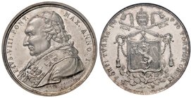 Pio VIII - Medaglia 1829 A. I Elezione al Pontificato – Opus: Ulisse Davilli – CNORP 19 AG (Ø 40 mm) RRRR In slab PCGS SP61

FDC