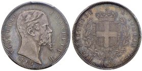 Vittorio Emanuele II re eletto (1859-1861) 2 Lire 1860 B – Nomisma 826 AG RR In slab PCGS MS64”. Conservazione eccezionale

FDC