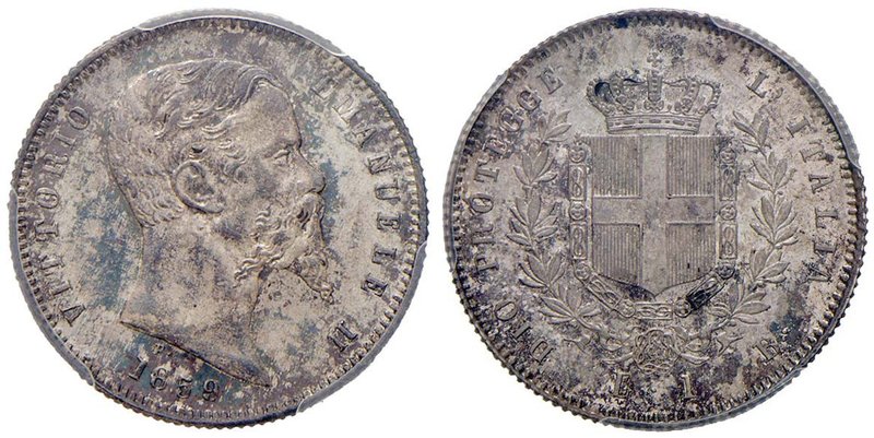 Lira e 50 Centesimi 1859 B – Nomisma 829, 834 AG R Lotto di due monete entrambe ...
