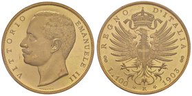 100 Lire 1903 – Nomisma 1045 AU RR In slab PCGS MS62PL. Conservazione eccezionale con i fondi speculari

FDC