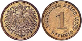 GERMANIA Prussia - Guglielmo II (1888-1918) Pfenning 1912 J – KM 10 CU

FS