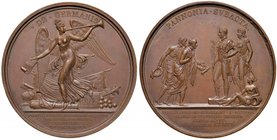 Medaglia 1805 Pannonia subacta – Opus: Galle e Brenet – Bramsen 453 AE (g 156 – Ø 67 mm)

FDC