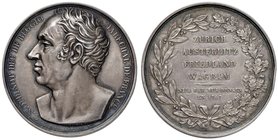 Medaglia Oudinot Maresciallo di Francia e duca di Reggio - Opus: Dieudonne – AG (g 33,40 – Ø 41 mm) 

SPL