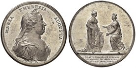 MANTOVA Maria Teresa (1740-1780) Medaglia 1773 Annessione di Castiglione, Medole e Solferino a Mantova – Opus: Krafft MB (g 32,26)

qFDC