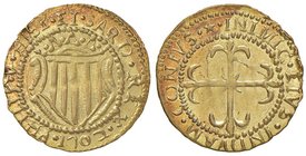 CAGLIARI Filippo V (1700-1718) Scudo d’oro 1702 – MIR 93/2 AU (g 3,20)

FDC