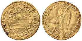 CORREGGIO Anonime dei conti (1569-1580) Scudo d’oro – MIR 98 AU (g 3,15) RR Modesta ondulazione del tondello

BB+