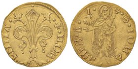 FIRENZE Repubblica (sec. XIII-1532) Fiorino simbolo nicchio sormontato da L, Lorenzo Vettori, 1463, I semestre – Bernocchi 2856-2861 AU (g 3,49) RR Mo...