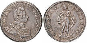 FIRENZE Cosimo II (1609-1621) Piastra 1615 – MIR 260/3 AG (g 32,13) RR

BB+