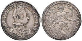 FIRENZE Ferdinando II (1621-1670) Testone 1624 – MIR 296/2 AG (g 9,16) RRR Bella patina di vecchia raccolta

qSPL