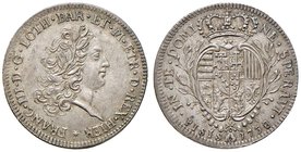 FIRENZE Francesco II (1737-1765) Doppio paolo 1738 – MIR 356/1 AG (g 5,43) RR Splendido esemplare

qFDC