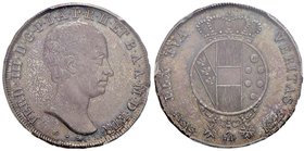 FIRENZE Ferdinando III (1814-1824) Mezzo francescone 1823 – MIR 437 AG RR In slab PCGS “Genuine – Cleaned-UNC detail”. Conservazione eccezionale

FD...
