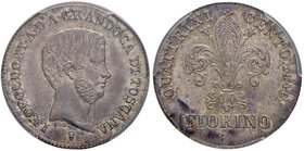 FIRENZE Leopoldo II (1824-1859) Fiorino 1848 – MIR 453/4 AG In slab PCGS MS64. Conservazione eccezionale

FDC