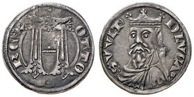 LUCCA Repubblica (1209-1316) Grosso da 2 soldi – MIR 123 AG (g 2,48) RR Graffietti e colpi al D/, una modesta porosità al R/

BB