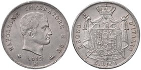 MILANO Napoleone (1805-1814) 5 Lire 1812 Puntali aguzzi – Gig. 112 AG (g 25,00)

qFDC/FDC
