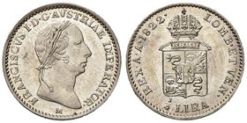 MILANO Francesco I (1815-1835) Quarto di lira 1822 – Gig. 83 AG (g 1,63) Conservazione eccezionale

FDC