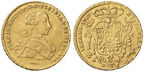 NAPOLI Ferdinando IV (1759-1816) 6 Ducati 1767 sigla De G – Magliocca 195 AU (g 8,79)

SPL