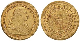 NAPOLI Ferdinando IV (1759-1816) 6 Ducati 1773 – Magliocca 207 AU (g 8,81)

SPL/SPL+