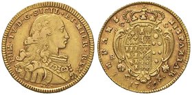 NAPOLI Ferdinando IV (1759-1816) 4 Ducati 1769 – Magliocca 229 AU (g 5,91) R

qSPL/SPL