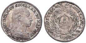 NAPOLI Ferdinando IV (1759-1816) Tarì 1796 – Magliocca 283 AG (g 4,63)

SPL+/qFDC
