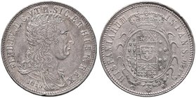 NAPOLI Ferdinando IV (1815-1816) Piastra 1815 – Magliocca 426 AG (g 27,47) RRR Minimi graffietti al D/

BB/BB+