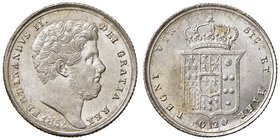NAPOLI Ferdinando II (1830-1859) Tarì 1854 – Magliocca 619 AG (g 4,58)

FDC