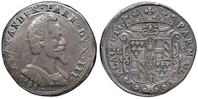 PARMA Alessandro Farnese (1586-1598) Mezzo scudo 1588 – MIR 967/2 AG (g 15,51) RRR

MB/BB