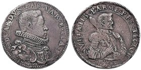 PARMA Odoardo Farnese (1622-1646) Mezzo scudo 1636 – MIR 1015/7 AG (g 13,67) RRR Diffuse screpolature tipiche dell’emissione

qBB