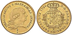 PARMA Ferdinando di Borbone (1765-1802) Doppia 1786 – MIR 1064/2 AU (g 7,04)

BB+/qSPL