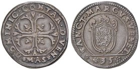 VENEZIA Francesco Contarini (1623-1624) Quarto di scudo della croce sigla M A S – Pa. 21 AG (g 7,47) R

BB