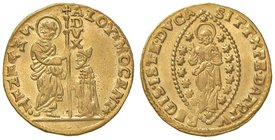 VENEZIA Alvise II Mocenigo (1700-1709) Zecchino – Pa. 2 AU (g 3,50) Ondulazioni del tondello

FDC