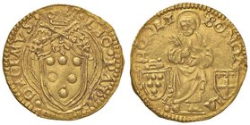 Leone X (1513-1521) Bologna – Ducato papale – Munt. 100 AU (g 3,44)

SPL+