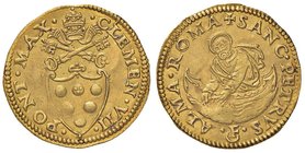 Clemente VII (1523-1534) Fiorino di camera – Munt. 16 var. I AU (g 3,39) R

SPL