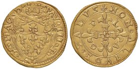 Paolo III (1534-1549) Piacenza – Scudo d’oro – Munt. 176 AU (g 3,26) Ex Nomisma 45, lotto 1352.

SPL