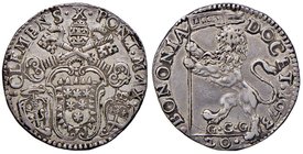 Clemente X (1670-1676) Bologna – Lira 1673 – Munt. 58 AG (g 6,31) Piccoli depositi

BB+