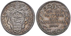 Innocenzo XI (1676-1689) Giulio 1686 A. XI – Munt. 165 AG (g 3,05) Conservazione eccezionale

FDC