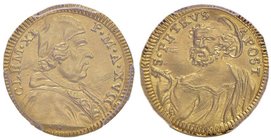 Clemente XI (1700-1721) Mezzo scudo d’oro A. XVII – Munt. 29 AU In slab PCGS MS63. Conservazione eccezionale

FDC