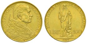 Pio XI (1922-1939) Divisionale 1932 – Nomisma 705 AU, AG, NI, CU Lotto di nove monete, minimi graffietti sulla guancia del 100 lire

SPL/FDC