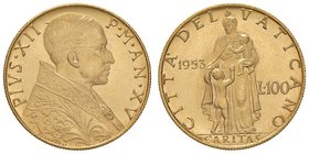 Pio XII (1939-1958) 100 Lire 1953 A. XV – Nomisma 729 AU (g 5,21) RR

FDC