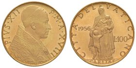 Pio XII (1939-1958) 100 Lire 1956 A. XVIII – Pag. 732 AU (g 5,20) RR

FDC