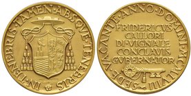 Sede Vacante (1958) Medaglia 1958 Governatore del Conclave – Opus: Mistruzzi - AU (g 22,21 marcato 750 – Ø 32 mm)

FDC