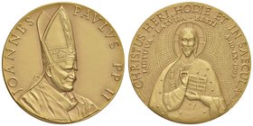 Giovanni Paolo II (1978-2005) Medaglia 1993 – Opus: Pancotto – AU (g 25,40 marcato 750 – Ø 34 mm)

FDC