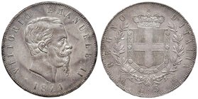 Vittorio Emanuele II (1861-1878) 5 Lire 1874 M – Nomisma 896 AG

FDC